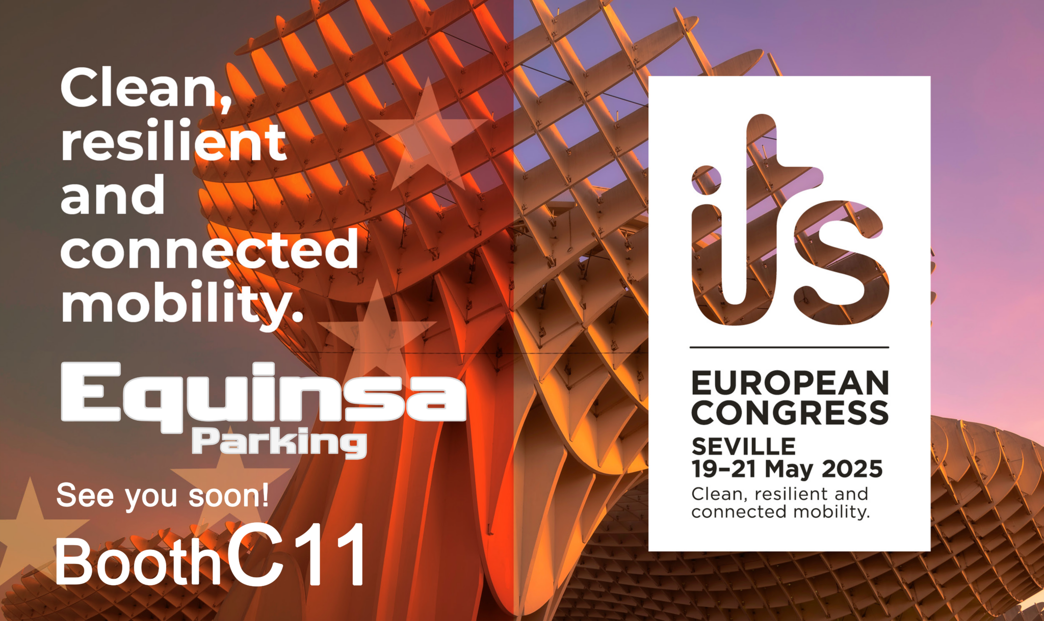 We will be present at the ITS European Congress in Seville during the days 19-21 May!
